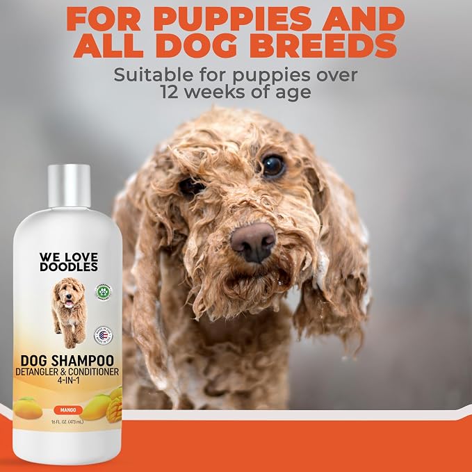 Dog Shampoo and Conditioner & Detangler - Image 4