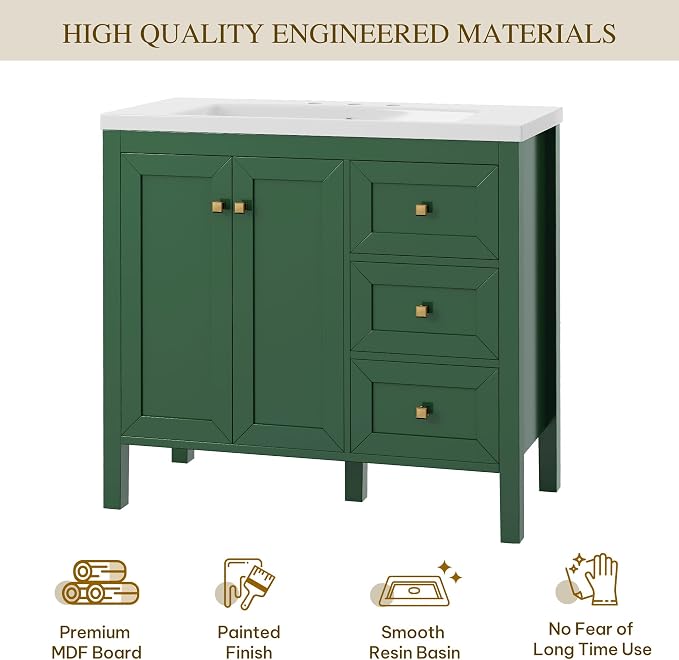 DWVO 36 Inch Bathroom Vanity - Image 6