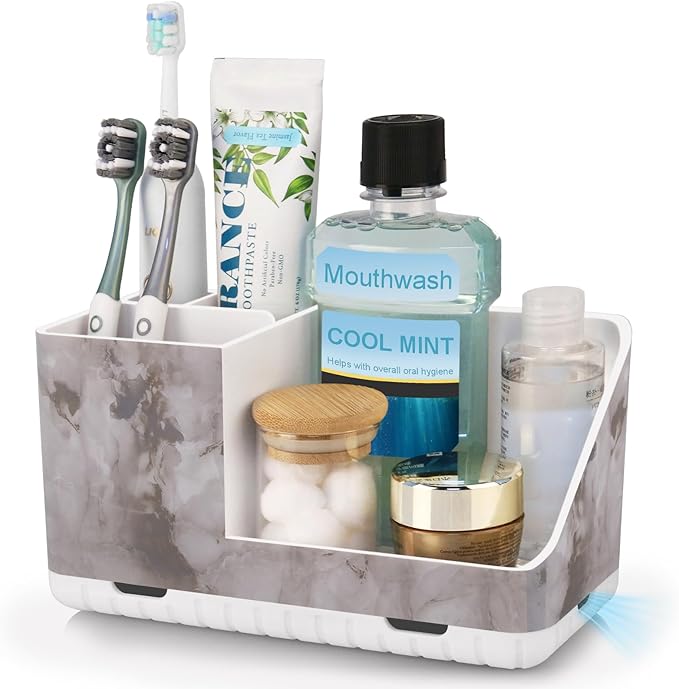 Toothbrush Holders for Bathroom Countertop Organizer, Kids Electric Toothbrush by PARKMANI