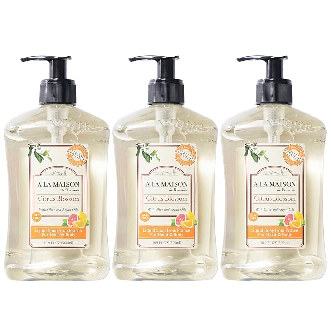 A LA MAISON French Liquid Hand Soap, Citrus Blossom by ALaMaison