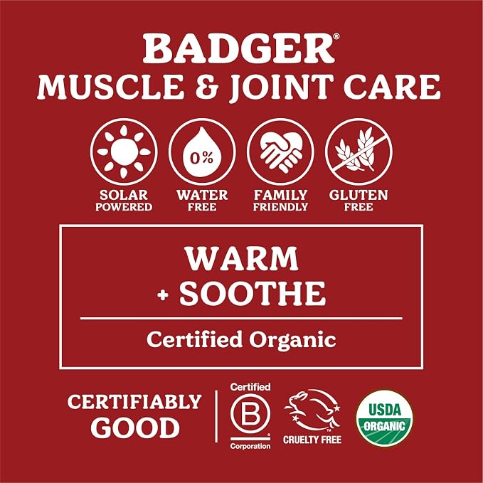 Badger - Sore Muscle Rub, Cayenne Pepper and Ginger, Organic Sore Muscle Rub - Image 4