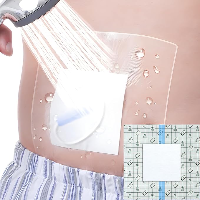 Waterproof Dialysis Catheter Shower Protector, by Unknown
