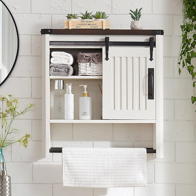 Bathroom Wall Cabinet, Farmhouse Medicine Cabinet - Image 7
