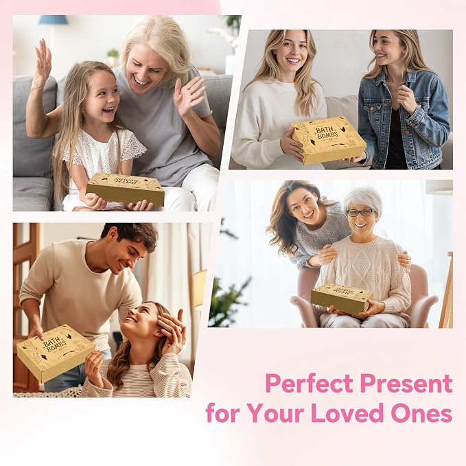 Bath Bombs for Women, Natural Bubble Bathbombs - Image 7