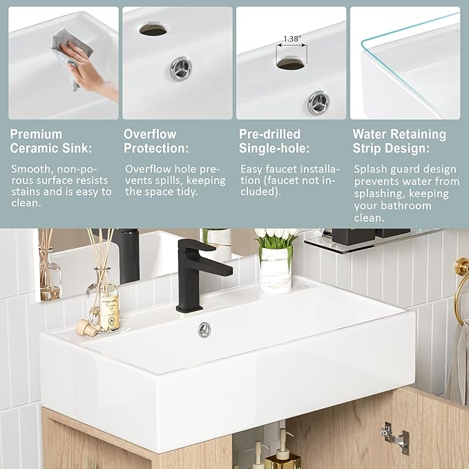 Merax 20 Inch Bathroom Vanity - Image 4