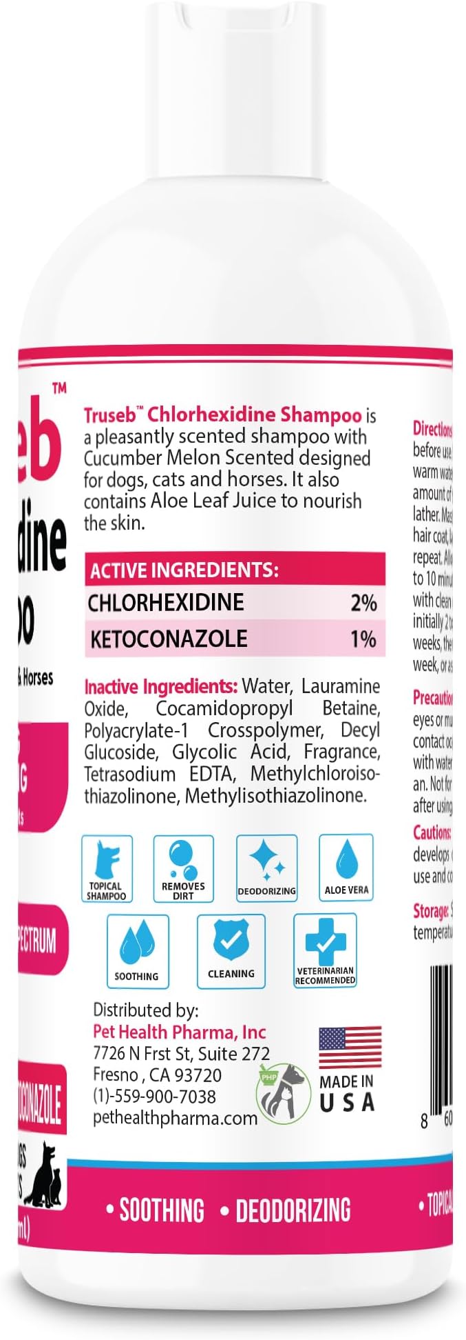 Truseb Topical Ketoconazole and Chlorhexidine Shampoo - Image 3