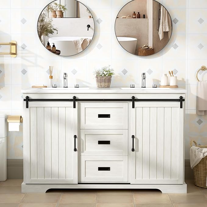 Modern Bathroom Vanity 54inch by Buildonely