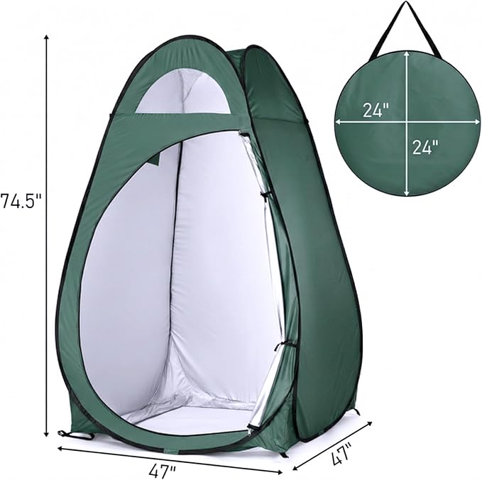 4x4ft Pop Up Privacy Shower Tent - Image 2