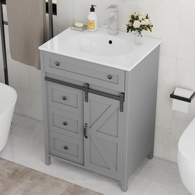 Vabches 24 Inch Bathroom Vanity - Image 3