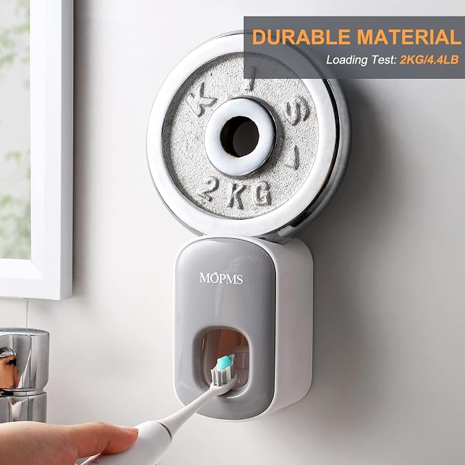 MOPMS Toothpaste Dispenser Wall Mounted - Image 5