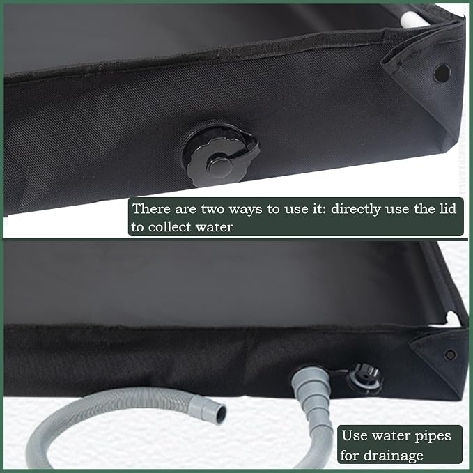 Portable Shower Pan, Foldable Outdoor Shower Floor - Image 4
