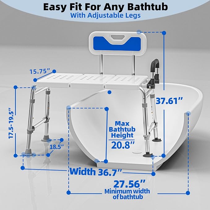 Heavy Duty Bath and Shower Bench - Image 9