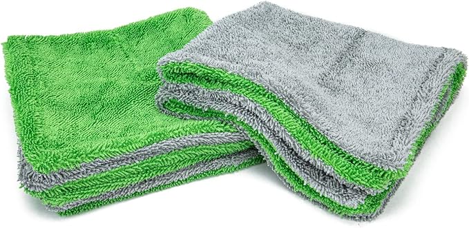 Autofiber Dreadnought Jr. Microfiber Car-Drying Towel, Superior Absorbency by Autofiber