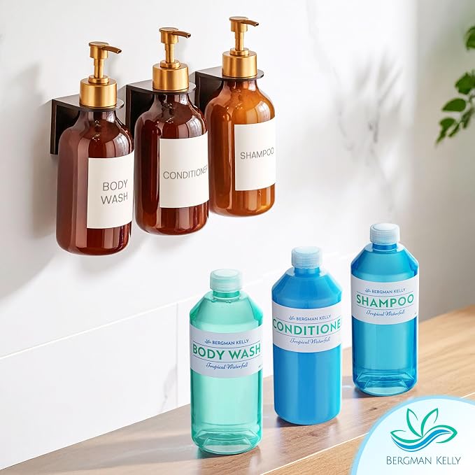 Bergman Kelly - Replacement Shampoo, Conditioner & Body Wash Refill Set - 12.6 - Image 6