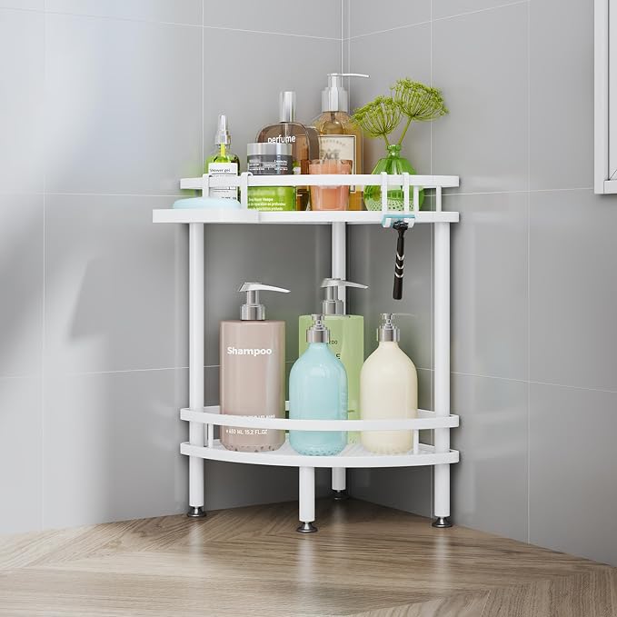 HapiRm Standing Corner Shower Caddy by HapiRm