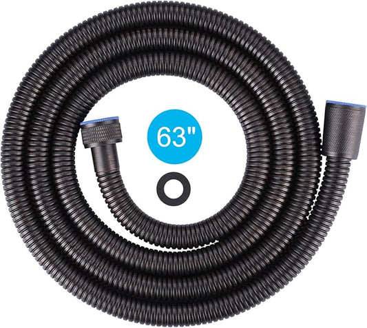 63 Inches Shower Hose Oil-Rubbed Bronze Finished, ALEASHA SUS 304 Stainless by ALEASHA