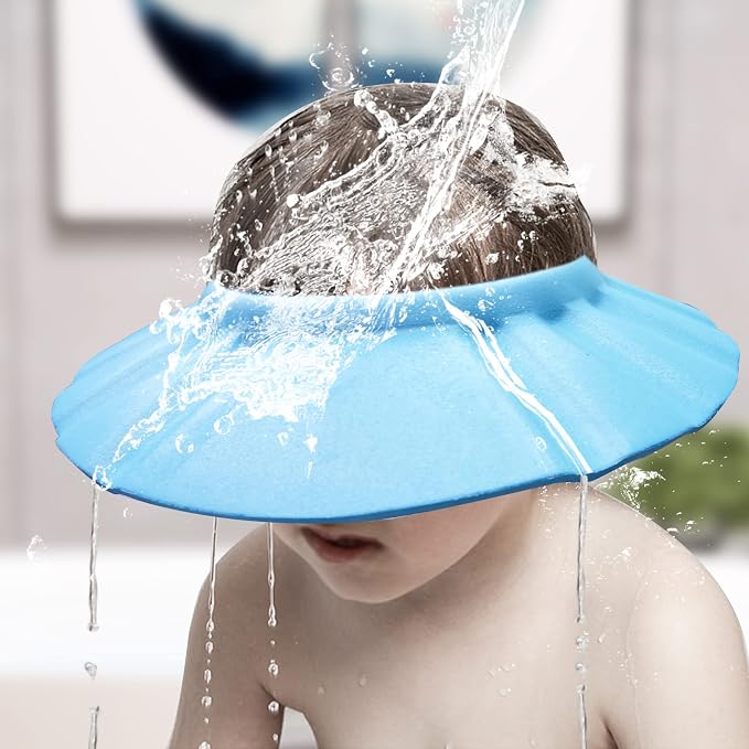 Soft Adjustable Baby Shower Cap - Image 4