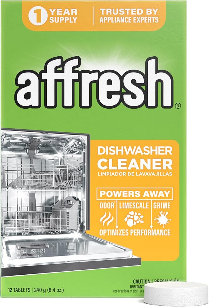Affresh Dishwasher Cleaner, Helps Power Away Odor Causing Bacteria, Mineral by affresh%C2%AEappliancecare