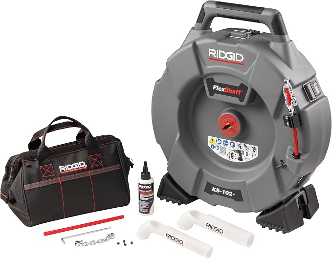 RIDGID 76193 FlexShaft K9-102+ Drain Cleaning Machine by RIDGID