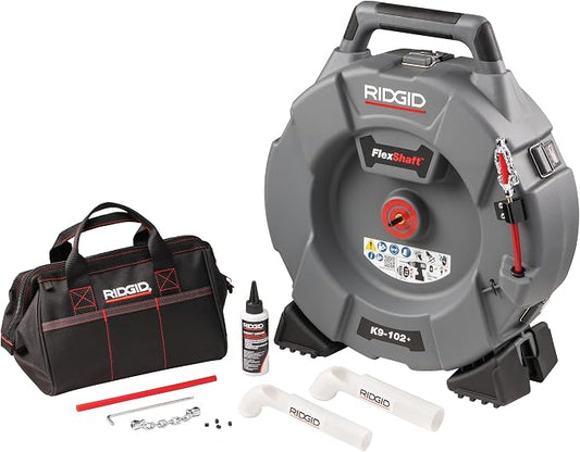 RIDGID 76193 FlexShaft K9-102+ Drain Cleaning Machine by RIDGID