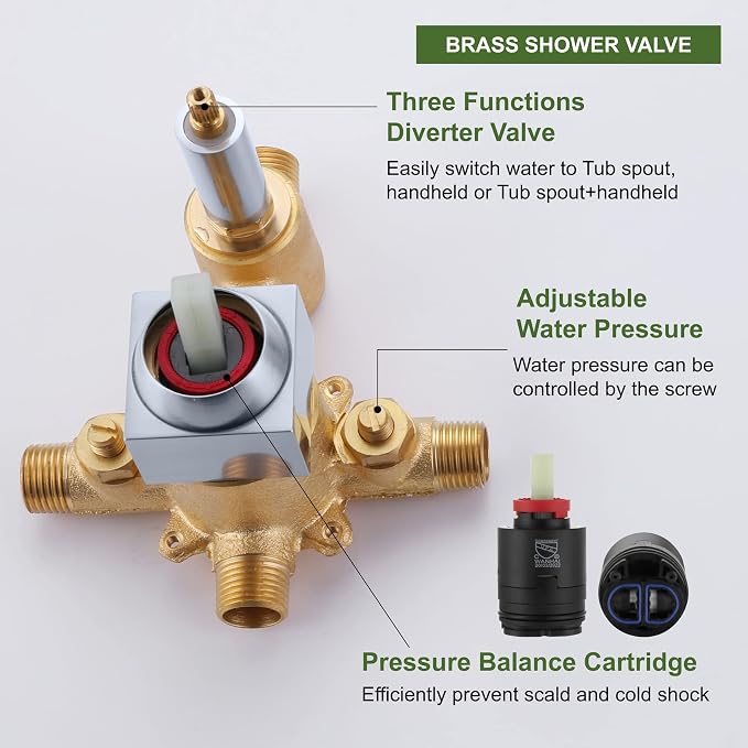 TapLong Wall Mount Bathtub Faucet - Image 9