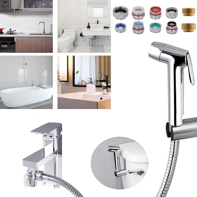 Hibbent Sink Faucet Hose Sprayer Attachment by Hibbent