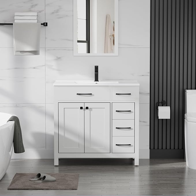 LUCKWIND 36" Bathroom Vanity by LUCKWIND
