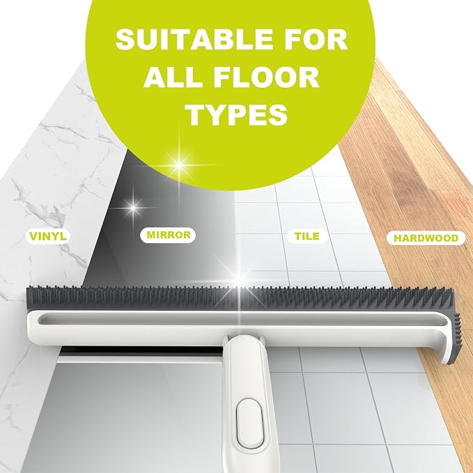 Squeegee Broom for Floor, Floor Squeegee for Concrete and Tile Cleaning - Image 4
