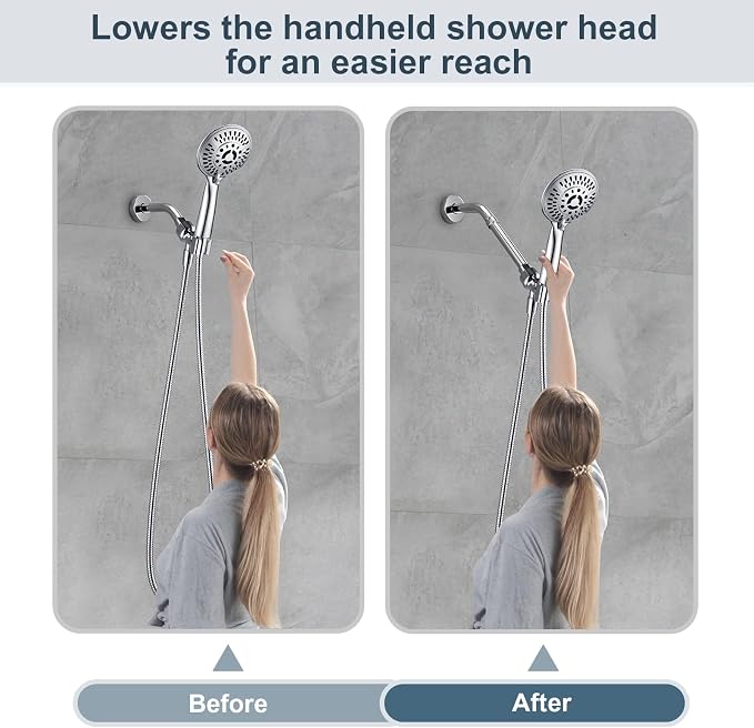 BRIGHT SHOWERS Shower Arm Extender - Image 5