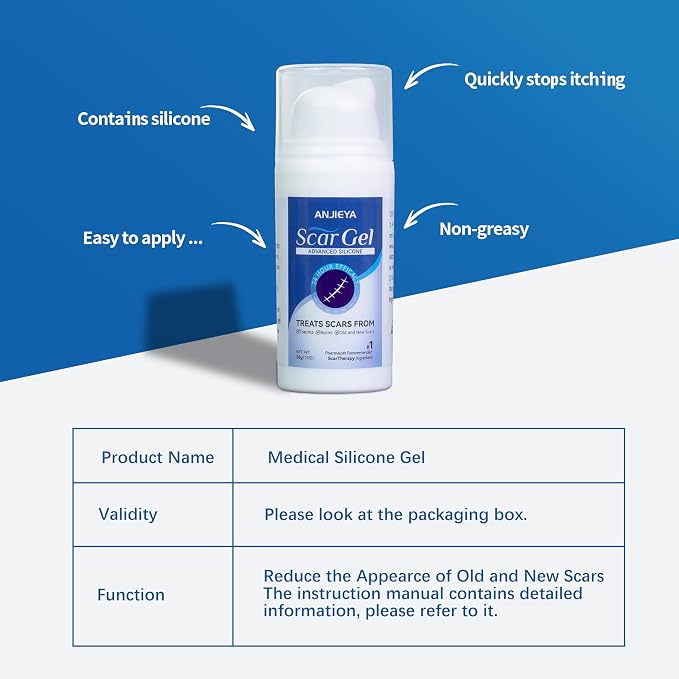 Silicone Scar Gel, Advanced Scar Cream - Image 6