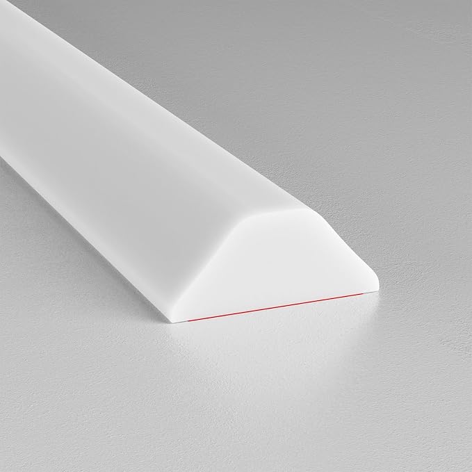 Collapsible Shower Threshold Water Dam, Shower Door Water Dam Barrier, Dry and by Risunpet