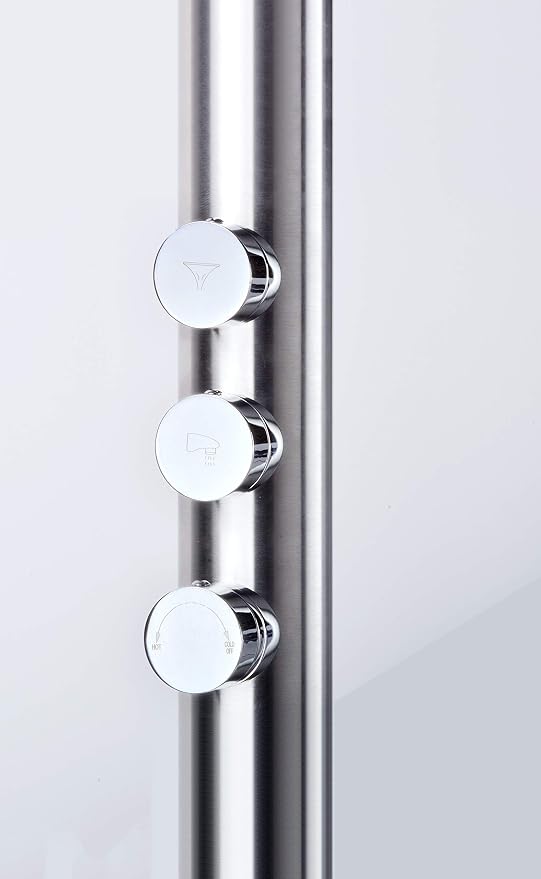 Wayime 85" Separable&Composable Free-Standing Brushed Stainless Steel 304 - Image 6