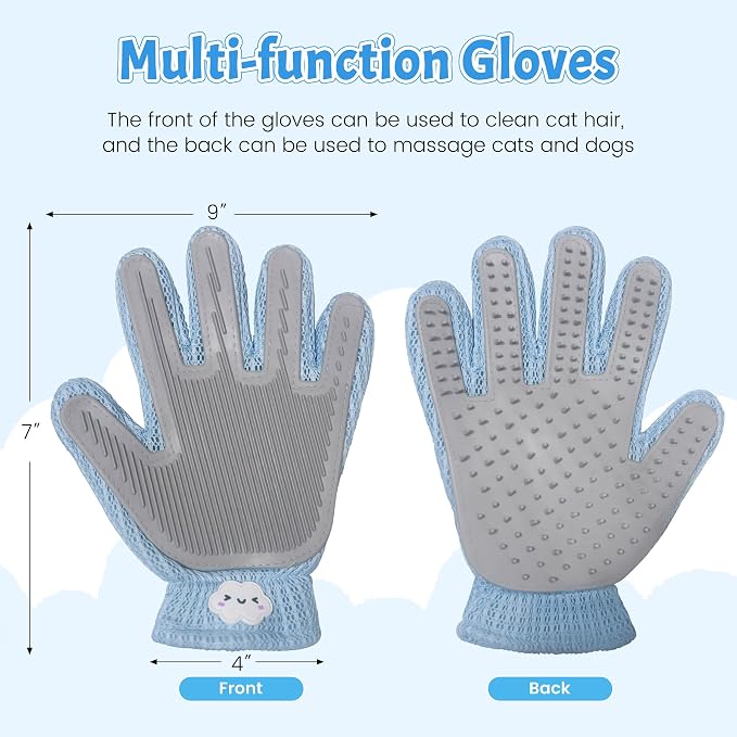 Pet Hair Removal Glove, for Dogs & Cats – Pet Hair Remover for Laundry - Image 8