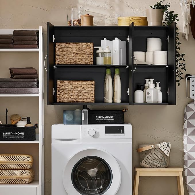 Haotian Wall Cabinet for Laundry Room, Storage Medicine Cabinet for Bathroom - Image 4