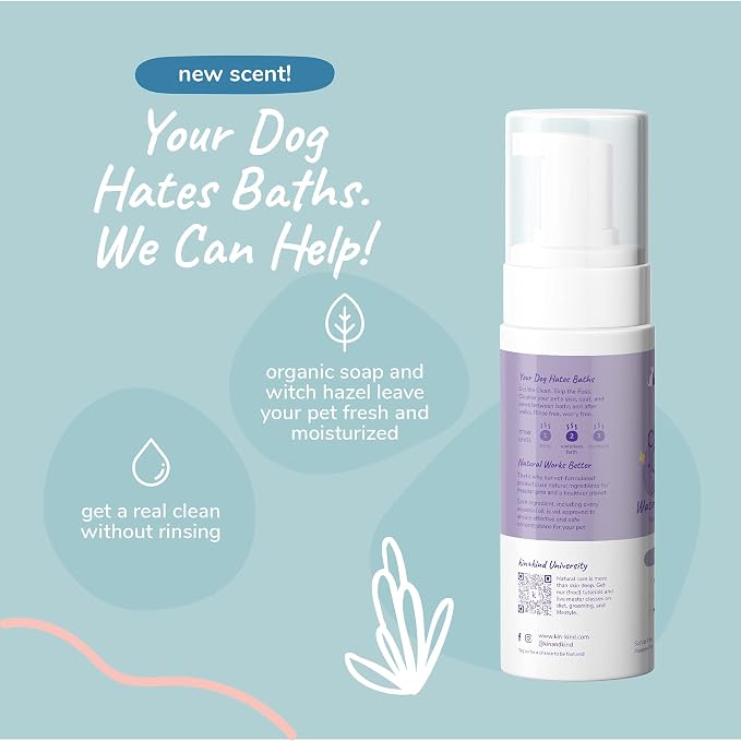 kin+kind Waterless Dry Shampoo for Dogs - Image 2