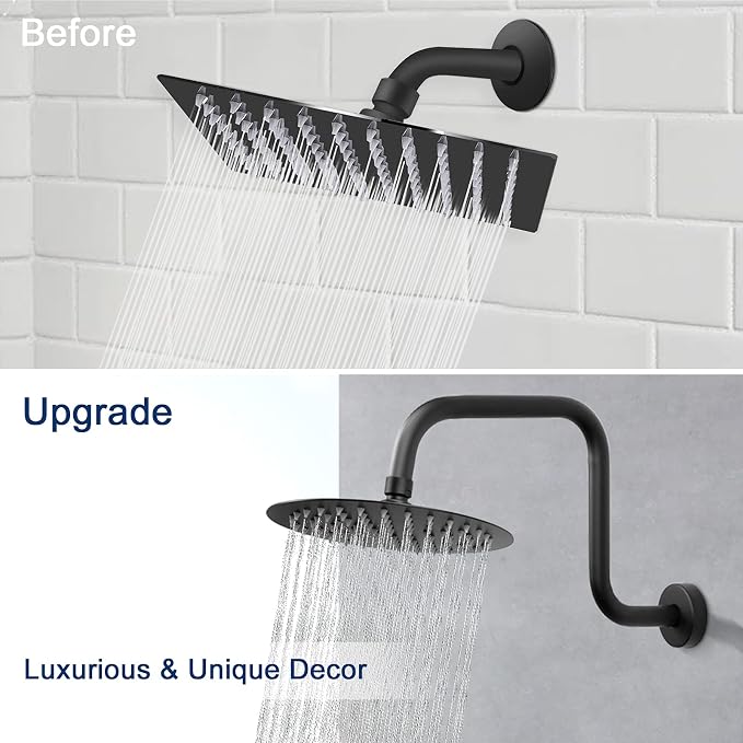 NearMoon S Shape Shower Extension Arm - Image 6