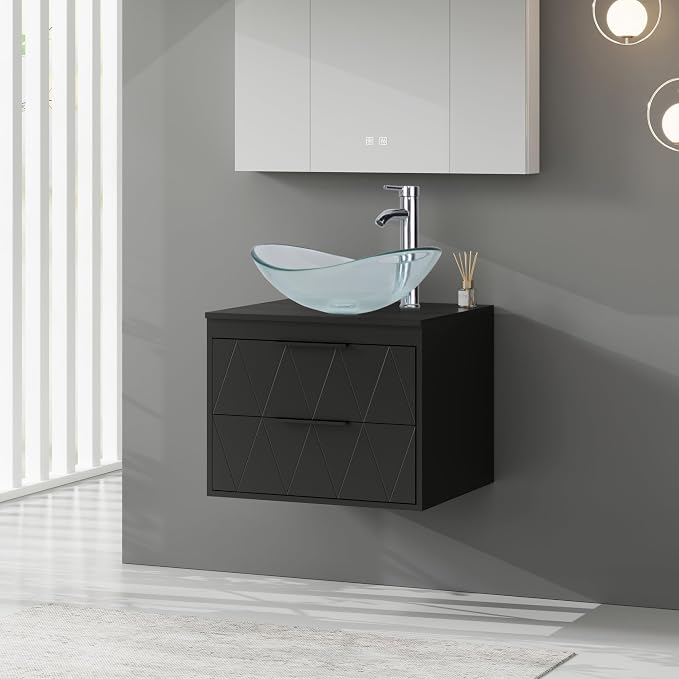 eclife 24" Floating Bathroom Vanities by eclife