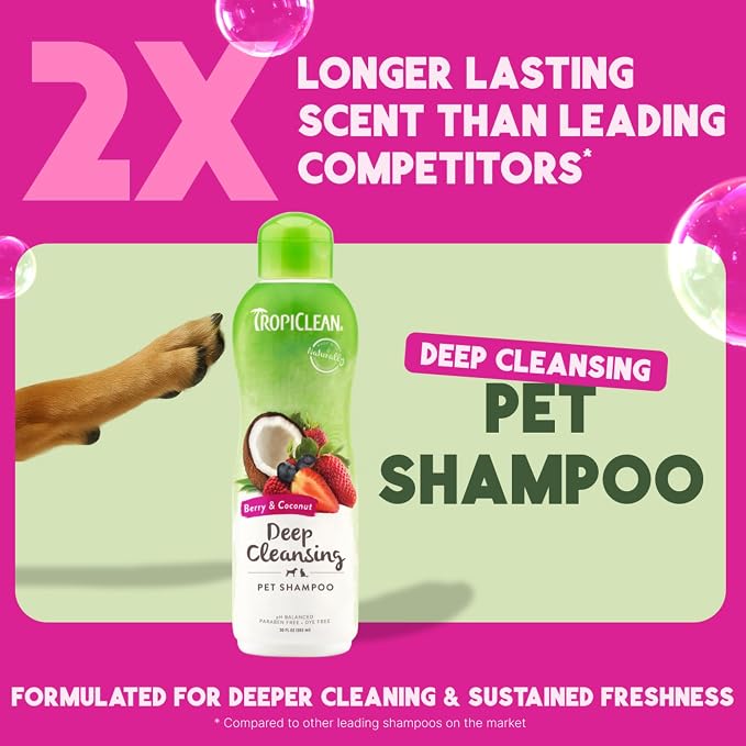 TropiClean Deodorizing Dog Shampoo - Image 3