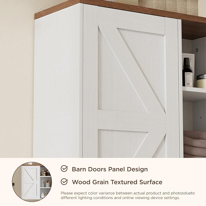 Bathroom Wall Cabinet, Farmhouse Medicine Cabinet - Image 4