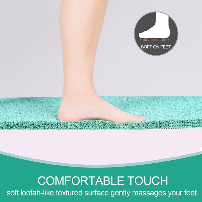Joyhalo Shower Mats for Showers Anti Slip for Elderly, Bath Tub Mats for - Image 3