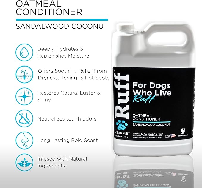 Ruff by Lillian Ruff Sandalwood Coconut Oatmeal Conditioner - Image 2
