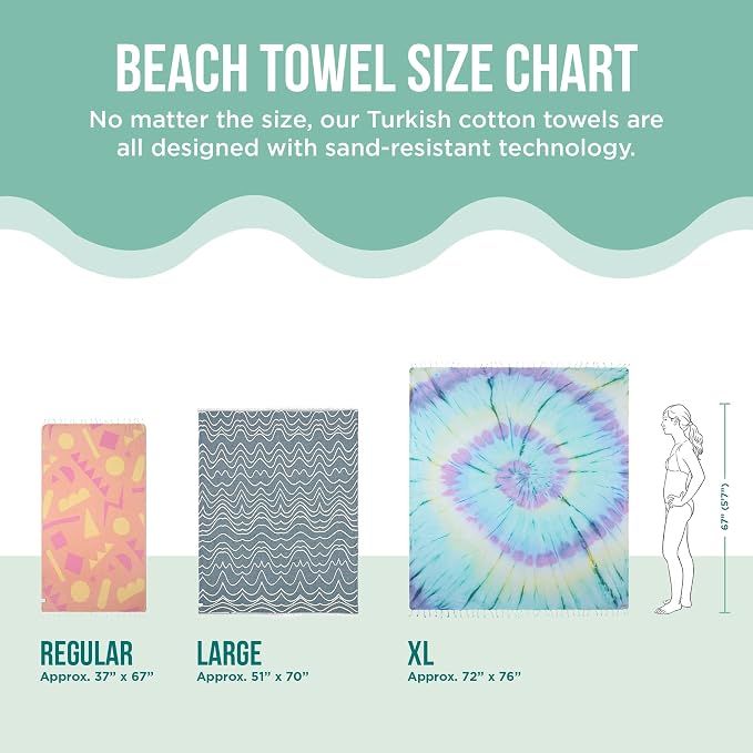 Sand Cloud Turkish Beach Towel - Image 5