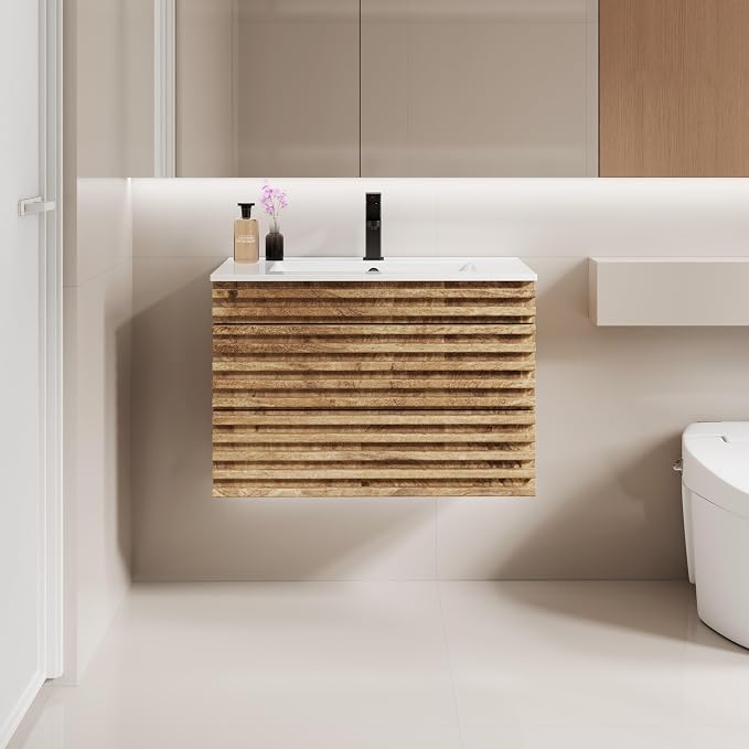 LUCKWIND 30" Floating Bathroom Vanity by LUCKWIND