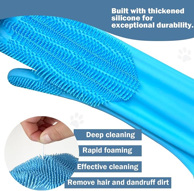 pte Grooming Gloves: Bite-Resistant Pet Bathing Glove - Image 4