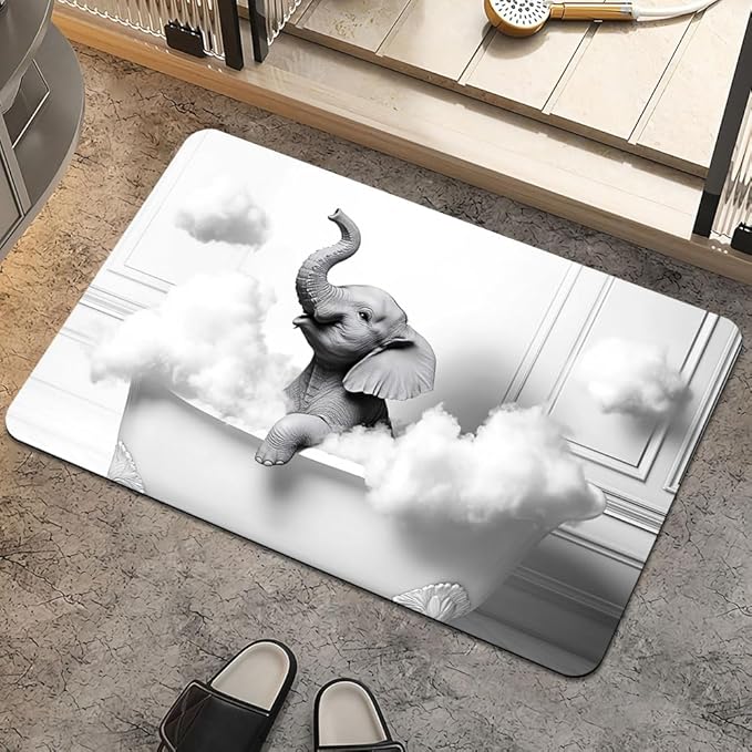 Bath Mat Rug by ZHUZHISHAN