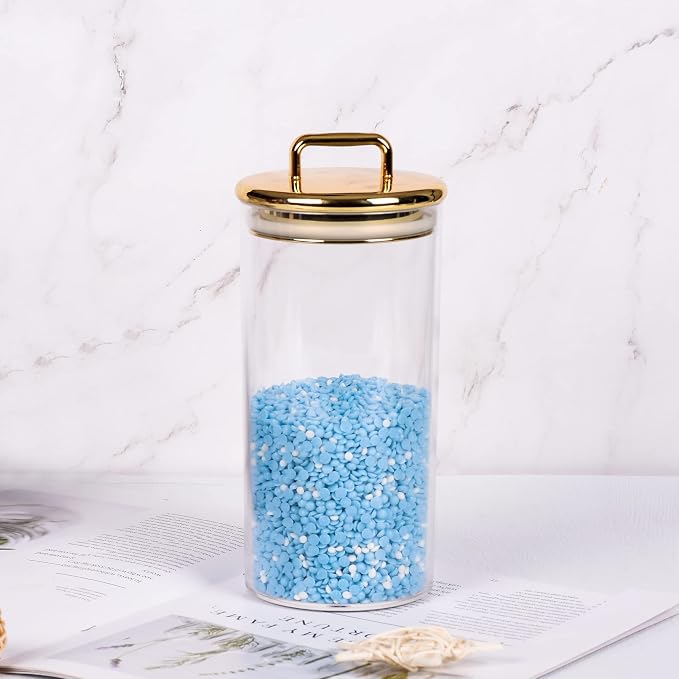 2 Pack 32 oz Large Acrylic Storage Apothecary Jar - Image 4