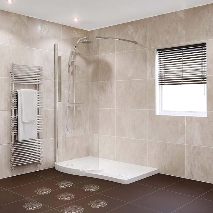 Clear Bathtub Stickers Non Slip, Shell Shaped Tubs Safety Shower Treads - Image 2
