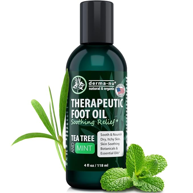 Foot and Body Oil with Tea Tree Oil by Derma-nuMiracleSkinRemedies