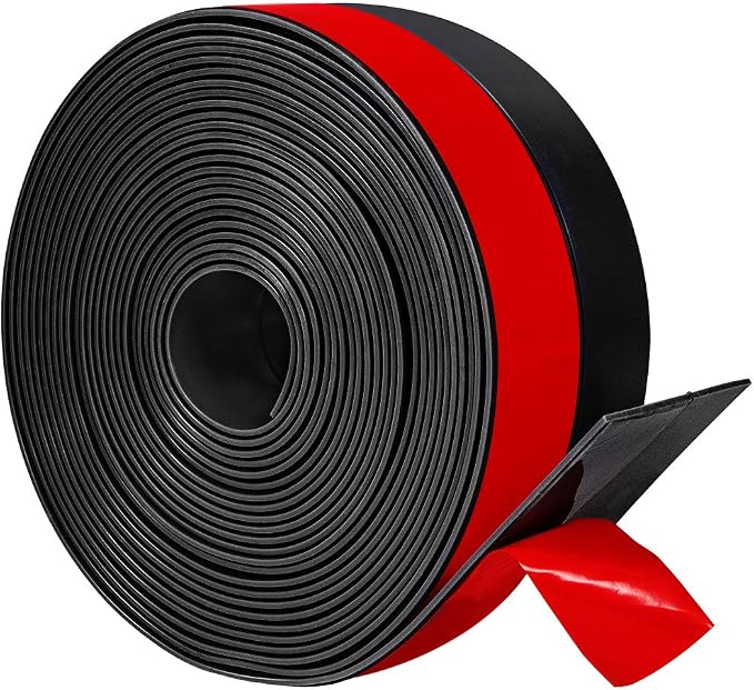 TORRAMI Silicone Weather Stripping 1 inch Width 20 Feet Length, Seal by TORRAMI
