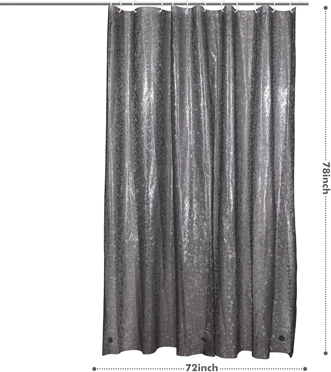 Bostofy Waterproof Shower Curtain Liner EVA 8G - Image 7
